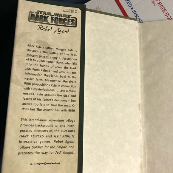 Star Wars dark forces book. Good condition - Picture 3 of 8